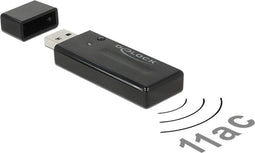 DeLOCK USB-A - WLAN / Wi-Fi dongle - Dual Band AC1200 / 1200 Mbps