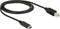 Delock - USB-C Male naar USB 2.0 B Male - 1 m