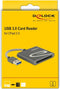 DeLOCK USB Cardreader met USB-A connector en 1 kaartsleuf - voor CFast - USB3.0