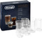 Delonghi Hot&Cold collectie, Set van 2 cappuccino, 2 cold brew, 2 thermische dubbelwandige glazen