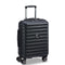 Delsey suitcase SHADOW 5.0 55 cm SLIM 4 DOUBLE WHEEL CABIN TROLLEY SUITCASE BLACK