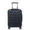 Delsey suitcase SHADOW 5.0 55 cm SLIM 4 DOUBLE WHEEL CABIN TROLLEY SUITCASE BLACK