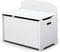 Delta Children Tb83460Gn-130 Houten Opbergkist Met Rugleuning Wit