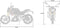 DELTA motorhoes van DS COVERS – Outdoor – Waterdicht – UV bescherming – 300D Oxford – Incl. Opbergzak – Maat XXL