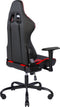 Deltaco DC210R Gamestoel - Ergonomisch - Vegan Leer - Nek- en Rugkussen - Zwart/Rood