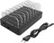 Deltaco DPS-0201 USB Oplaadstation - 8 Apparaten - 6xUSB-A/2x USB-C Power Delivery - 75W - Zwart