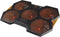 Deltaco GAM-072 Laptopkoeler met 5 Ventilatoren - tot 17,3 inch - Zwart/Oranje