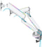 Deltaco Gaming White Line WA96 Premium RGB Dual Monitor Arm, voor 17'-32' monitoren, max 18kg, past op curved monitoren, wit