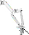 Deltaco Gaming White Line WA96 Premium RGB Dual Monitor Arm, voor 17'-32' monitoren, max 18kg, past op curved monitoren, wit