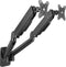 Deltaco Monitor Arm - 2 Schermen - 17 tot 32 inch - Verstelbaar – Max 2x 9kg – Muurbeugel – Zwart