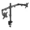 Deltaco Monitor Arm - 2 Schermen – Bureau standaard - 13-32 inch – Zwart
