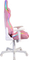 Deltaco PCH90 Gaming Stoel - Rug- en Nekkussens - RGB - Roze