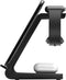 DELTACO QI-1037 - Draadloze oplader - 3 in 1 - 15W - USB-C - Qi-Gecertificeerd - Zwart