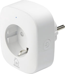 Deltaco SH-P01E WiFi Stopcontact met Energiebewaking en Timer - Wit