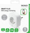 Deltaco SH-P01E WiFi Stopcontact met Energiebewaking en Timer - Wit