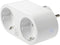 Deltaco SH-P02E - Dubbele Slimme Draadloze Stekker - Wit