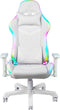 Deltaco WCH90 Gamestoel - Ergonomisch - RGB - Nek- en Rugkussen - Wit