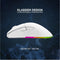 Deltaco White Line WM90 - Gaming Muis - Draadloos - RGB Verlichting - USB-ontvanger - Wit