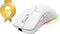Deltaco White Line WM90 - Gaming Muis - Draadloos - RGB Verlichting - USB-ontvanger - Wit