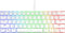 Deltaco WK85R Gaming Toetsenbord - Mechanisch - 60% - Red Switch - RGB - QWERTY - Wit