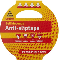 Deltafix anti-sliptape zelfklevend zwart 5 m x 50 mm
