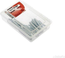 Deltafix krammen verzinkt 4.0 x 40 mm 200 gr.