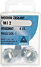 Deltafix moer zeskant verzinkt m12 din 934 4 st.