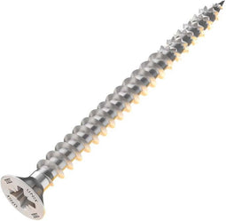 Deltafix spaanplaatschroef platkop / kruiskop verzinkt 3.0 x 16 mm 100 st.