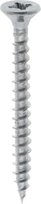 Deltafix spaanplaatschroef platkop / kruiskop verzinkt 4.0 x 50 mm 200 st.