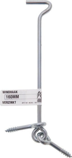 Deltafix windhaak verzinkt 200mm 1 st.