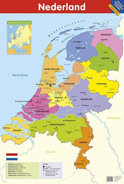 Deltas Educatieve posters - Nederland