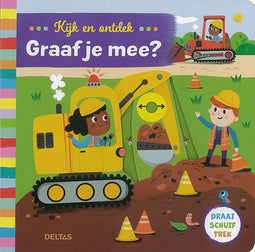 Deltas 'Kijk en Ontdek, Graaf Je Mee?' Kinderboek 0580726