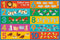 Deltas Onderlegger Tellen Van 1 Tot 10 Junior 47,5 X 32 Cm Pvc