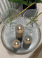 Deluxe Homeart - Led Kaars Zand 7,5 x 15 cm