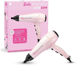 DEMELISS Ultra Barbie Edition Föhn - 2200 W - 3 temperatuurinstellingen - Roze