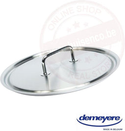 Demeyere Commercial 36 cm Deksel - Roestvrij Staal met Gevormde Greep
