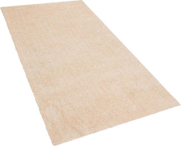 DEMRE - Shaggy vloerkleed - Beige - 80 x 150 cm - Polyester