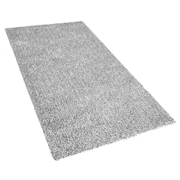 DEMRE - Shaggy vloerkleed - Grijs gemêleerd - 80 x 150 cm - Polyester