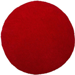 DEMRE - Shaggy vloerkleed - Rood - 140 cm - Polyester