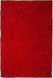 DEMRE - Shaggy vloerkleed - Rood - 140 x 200 cm - Polyester