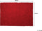 DEMRE - Shaggy vloerkleed - Rood - 140 x 200 cm - Polyester