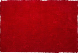 DEMRE - Shaggy vloerkleed - Rood - 160 x 230 cm - Polyester