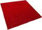DEMRE - Shaggy vloerkleed - Rood - 200 x 200 cm - Polyester