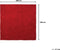 DEMRE - Shaggy vloerkleed - Rood - 200 x 200 cm - Polyester