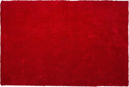 DEMRE - Shaggy vloerkleed - Rood - 200 x 300 cm - Polyester