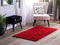 DEMRE - Shaggy vloerkleed - Rood - 80 x 150 cm - Polyester
