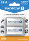 Everactive EVHRL14-5000 - Ni-MH R14 C 5000 mAh - LSD technologie - tot 1200 oplaadcycli
