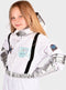 Den Goda Fen Verkleedkledij Astronaut Kostuum - 110cm - 4 jaar - Wit