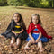 Den Goda Fen Verkleedkledij Batgirl - Tutu jurk met cape - 110-116cm - 4-6 jaar - Zwart