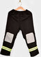 Den Goda Fen Verkleedkledij Brandweerman - Kostuum bestaande uit jas, broek, helm en bivakmuts - 110-116cm - 4-6 jaar - Zwart
